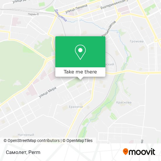 Самолет map