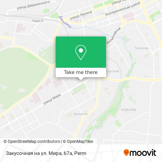 Закусочная на ул. Мира, 67а map