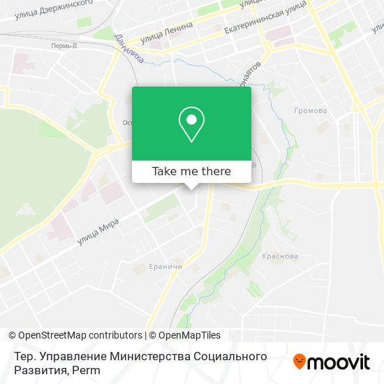 Тер. Управление Министерства Социального Развития map