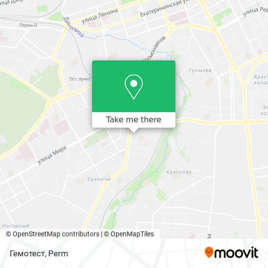 Гемотест map