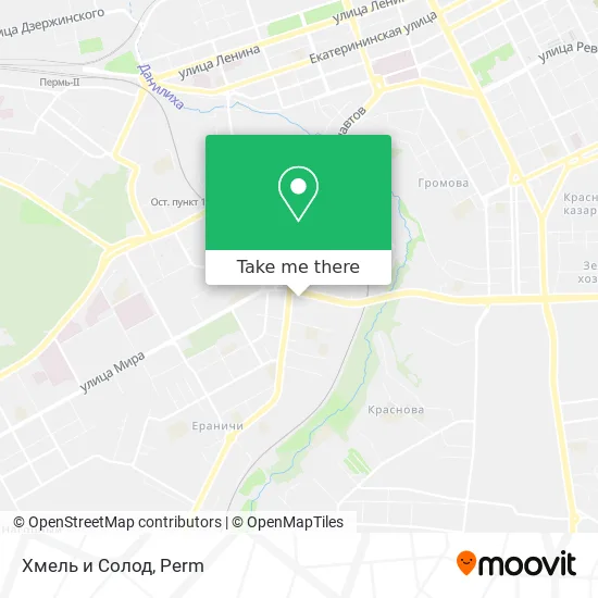 Хмель и Солод map