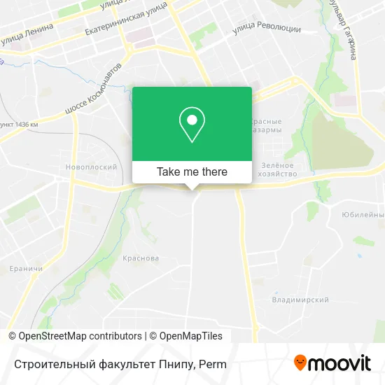 Строительный факультет Пнипу map