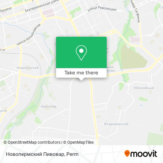 Новопермский Пивовар map