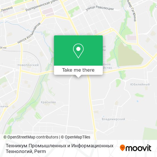 Техникум Промышленных и Информационных Технологий map