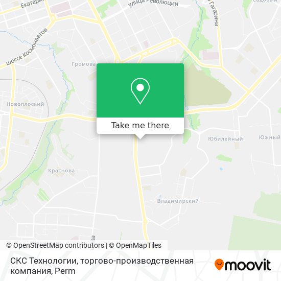 СКС Технологии, торгово-производственная компания map
