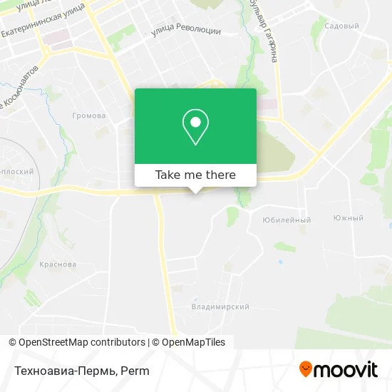 Техноавиа-Пермь map