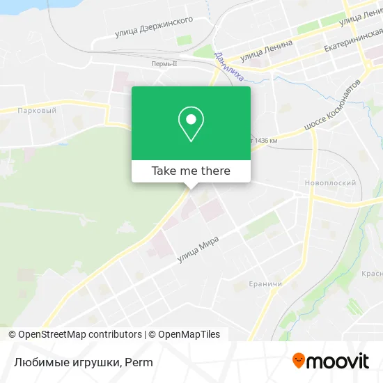 Любимые игрушки map