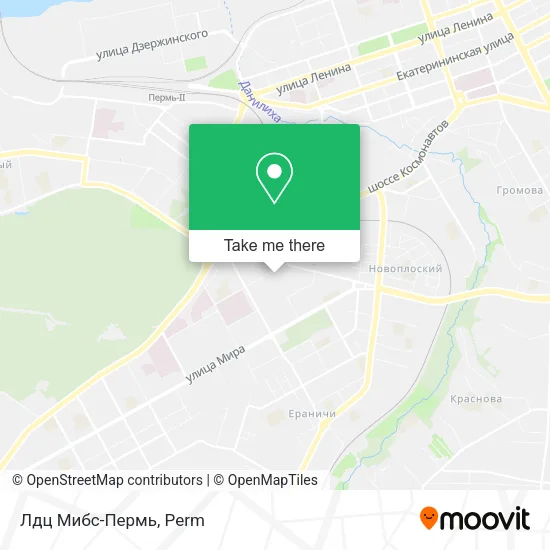 Лдц Мибс-Пермь map