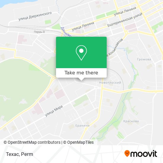 Техас map