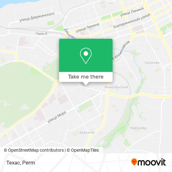 Техас map