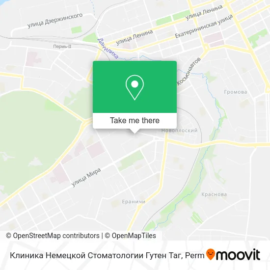 Клиника Немецкой Стоматологии Гутен Таг map