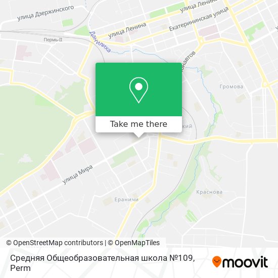 Средняя Общеобразовательная школа №109 map