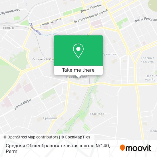 Средняя Общеобразовательная школа №140 map