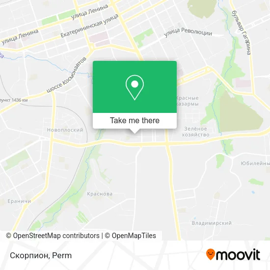 Скорпион map