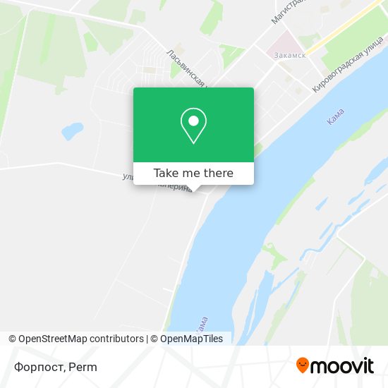 Форпост map