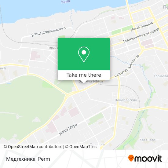 Медтехника map