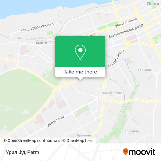 Урал Фд map