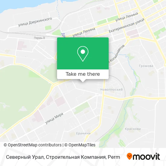 Северный Урал, Строительная Компания map