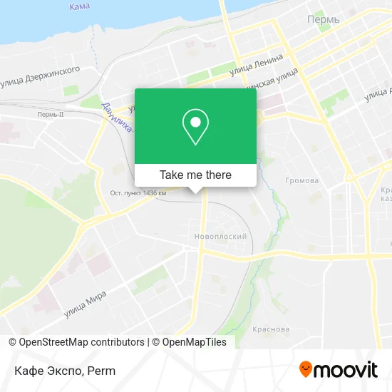 Кафе Экспо map