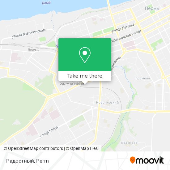 Радостный map
