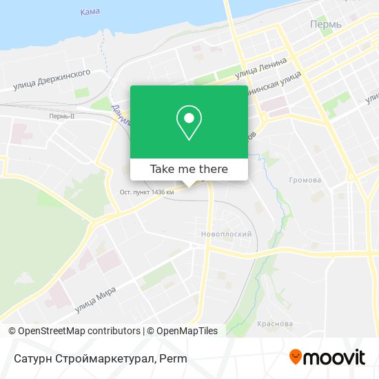 Сатурн Строймаркетурал map