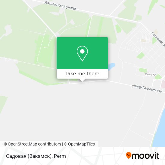Садовая (Закамск) map
