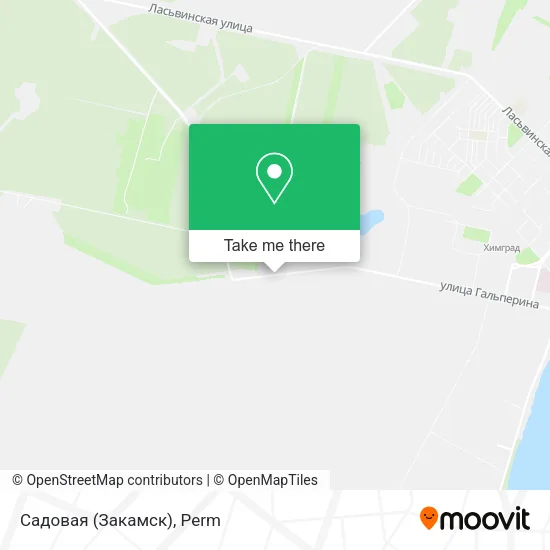 Садовая (Закамск) map
