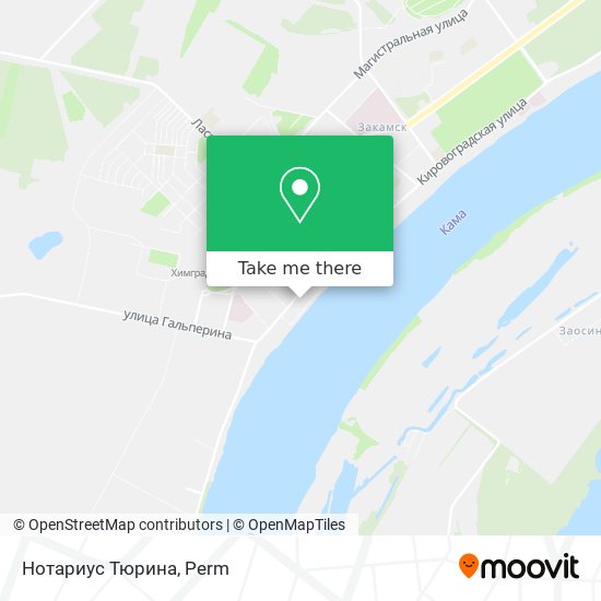 Нотариус Тюрина map