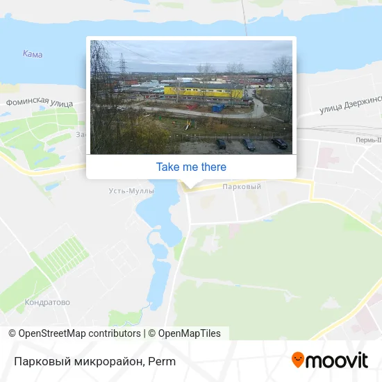 Парковый микрорайон map