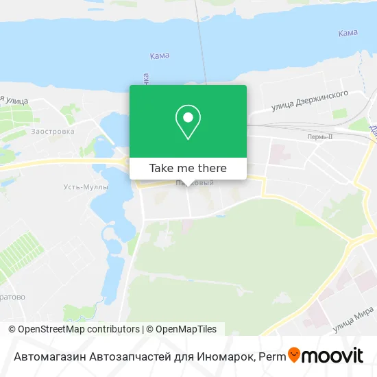 Автомагазин Автозапчастей для Иномарок map