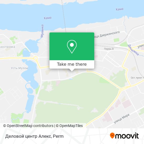 Деловой центр Алекс map