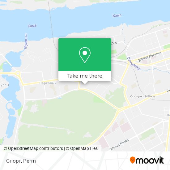 Спорт map