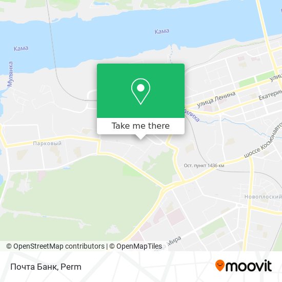 Почта Банк map