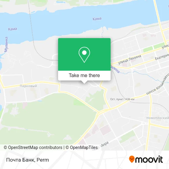 Почта Банк map