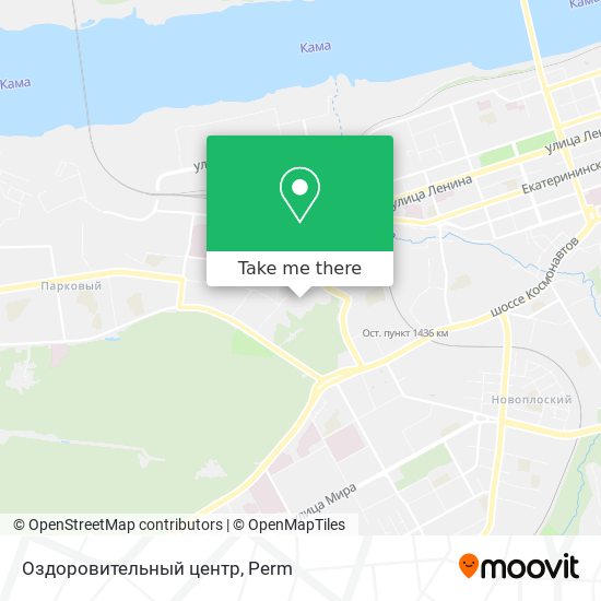 Оздоровительный центр map
