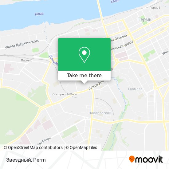 Звездный map