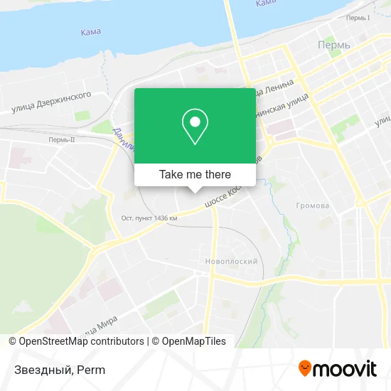 Звездный map