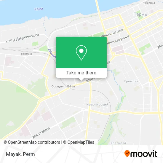 Mayak map