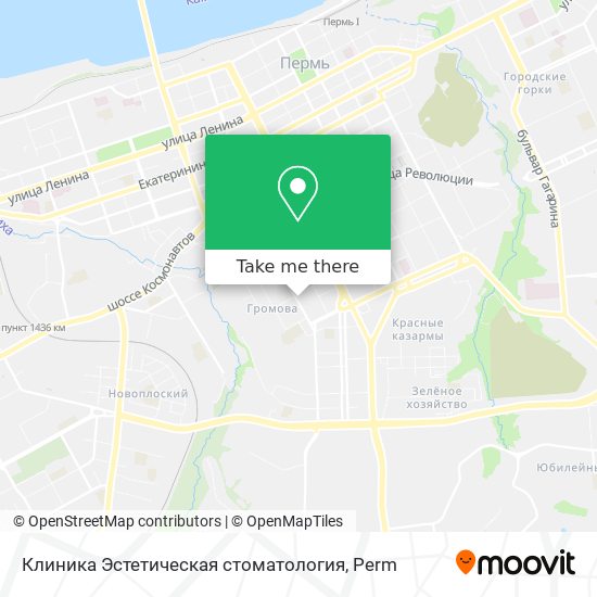 Клиника Эстетическая стоматология map