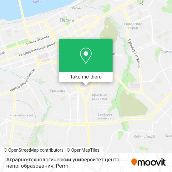 Аграрно-технологический университет центр непр. образования map