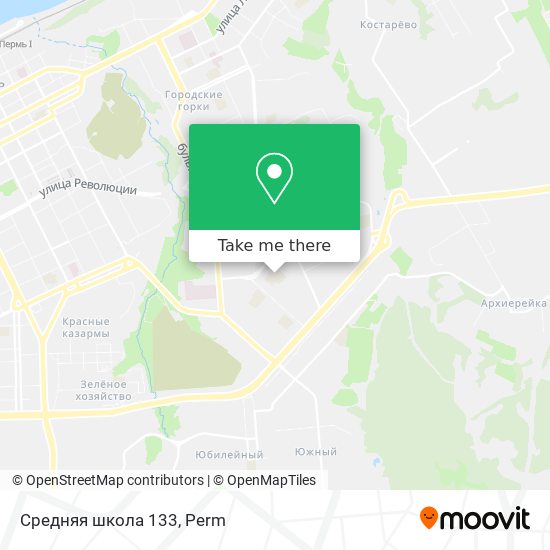 Средняя школа 133 map