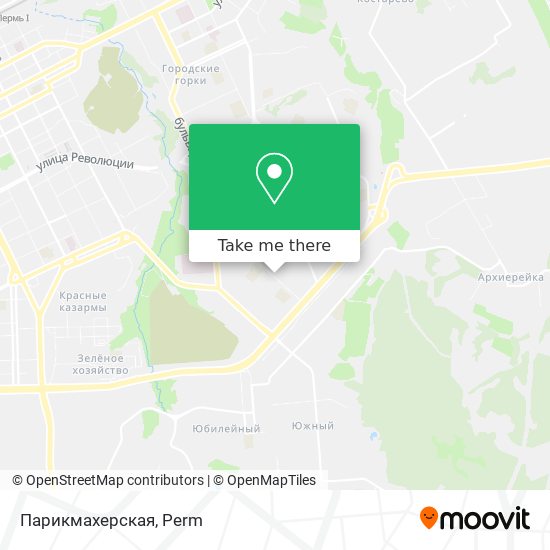 Парикмахерская map