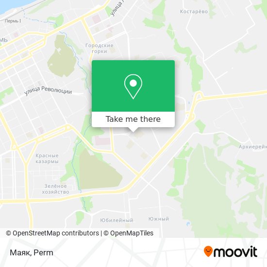 Маяк map