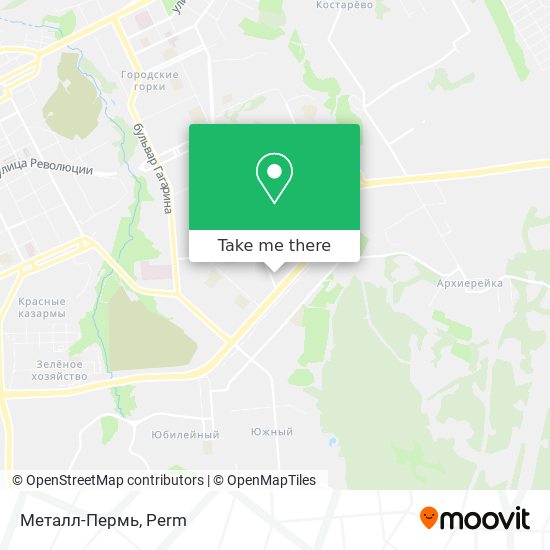 Металл-Пермь map