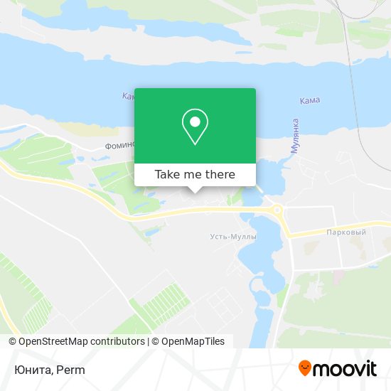 Юнита map
