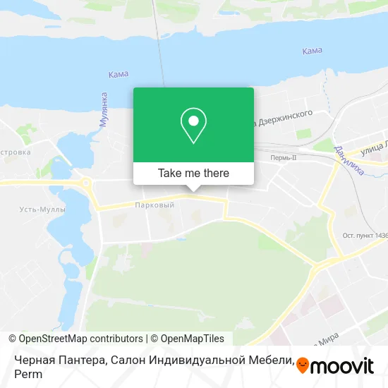 Черная Пантера, Салон Индивидуальной Мебели map