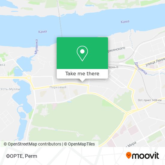 ФОРТЕ map