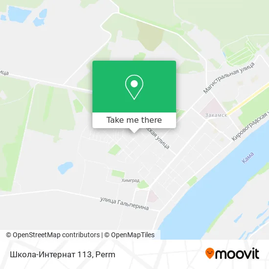 Школа-Интернат 113 map