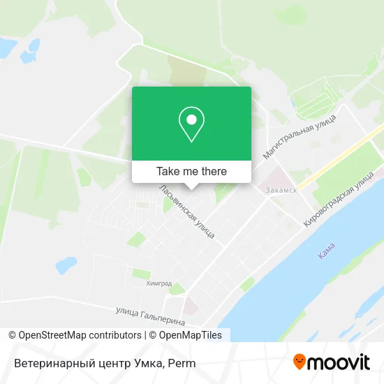 Ветеринарный центр Умка map