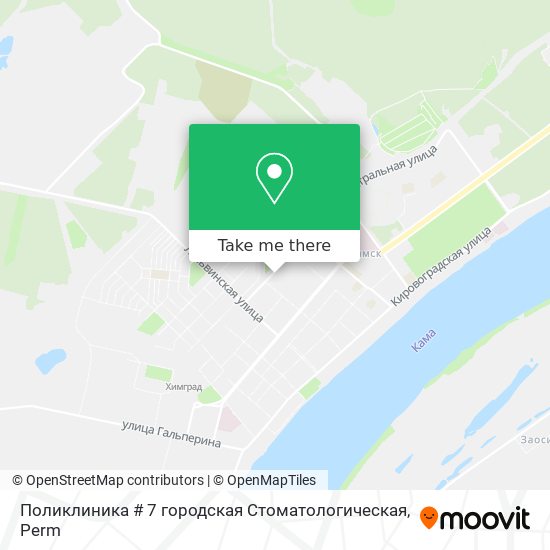 Поликлиника # 7 городская Стоматологическая map